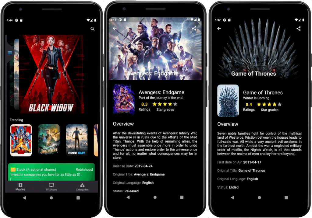 Movie Journal app